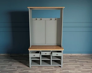 купить Прихожая Кантри "Jules Verne" в сером цвете арт JV13ETGG