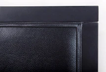 Классическое американское кресло Colin Black Leather на заказ