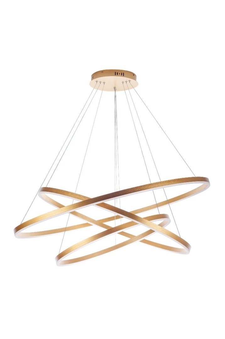 Люстра Orblaze 3 rings 800 gold на заказ