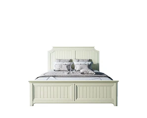 купить Бежевая кровать "Olivia" 180х200 арт GA3001/18C в интернет-магазине