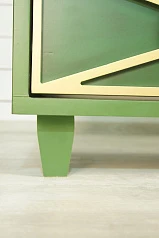 купить Зеленый комод "Emerald" 3 ящика арт DSC347ETG в интернет-магазине