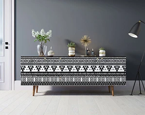 Комод "Berber" удлиненный принт 19 арт BB11/Print_19