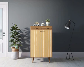 заказать Комод "Berber" два ящика и дверки 43 принт арт BB46/Print_43 в интернет-магазине