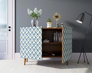купить красивые Комод "Berber" две дверки 13 принт арт BB04/Print_13