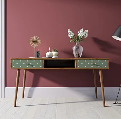 фото Стол рабочий "Berber" принт 12 арт BB18/Print_12 в интерьере