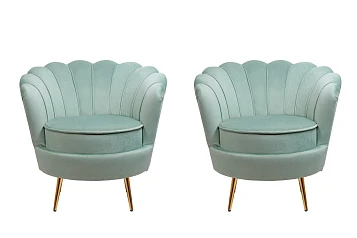 заказать Комплект кресел ракушка Pearl Green