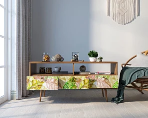 купить стильные Консоль "Berber" с тремя ящиками принт 29 арт BB23/Print_29