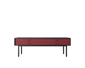 стильные Консоль с двумя ящиками "Emerson" арт EM23/red/L