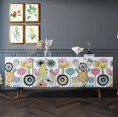 фото Комод "Berber" удлиненный арт BB11/Print_03