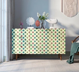 Комод "Berber" с двумя дверками и ящиками принт 24 арт BB17/Print_24 в интернет-магазине