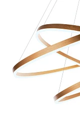 Люстра Orblaze 3 rings 600 gold