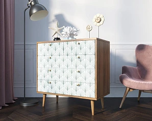 купить Комод "Berber" пять ящиков 38 принт арт BB36/Print_38