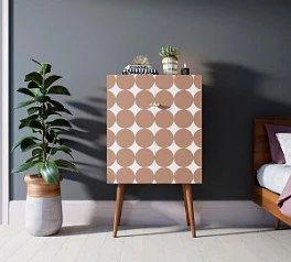 купить красивые Комод на высоких ножках "Berber" 17 принт арт BB09/Print_17