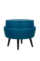 заказать Пуф Pearl Adorn Marine на черных ножках