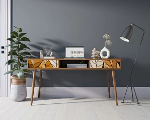 заказать Стол рабочий "Berber" принт 08 арт BB18/Print_08 в интернет-магазине