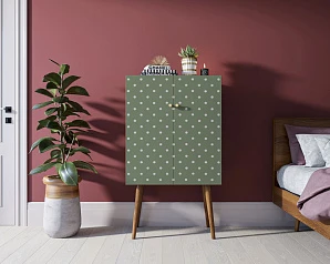 купить Комод на высоких ножках "Berber" 12 принт арт BB09/Print_12