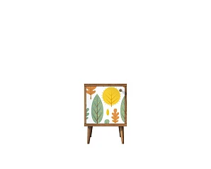 заказать Тумбочка "Berber" с дверкой 30 принт арт BB21/Print_30, разноцветная