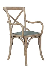 Стул Cross Back Old Arm