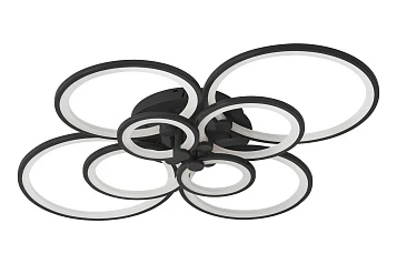 красивые Светильник Oris 8 rings black