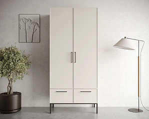 Шкаф двухстворчатый  с ящиками "Nicole" NR26 в интернет-магазине