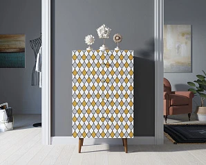 заказать Комод высокий "Berber" принт 22 арт BB10/Print_22