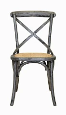 купить стильный Стул Cross Back Silver в интернет-магазине