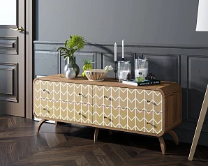 купить красивые Комод "Ellipse print" c принтом 1 арт EL01/Print_1 в интернет-магазине