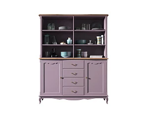 купить красивый Шкаф Leontina Lavanda с открытым верхом арт ST9351/2L в интернет-магазине