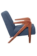 Кресло в современном стиле синее Arrow BR