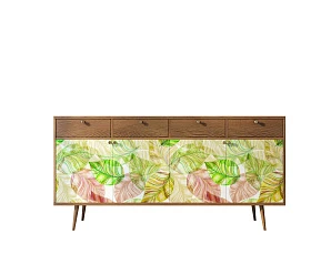 фото Комод "Berber" четыре дверки и четыре ящика 29 принт арт BB25/Print_29 в интерьере