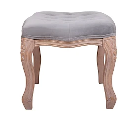 Банкетка Kina Velvet Gray в интерьере