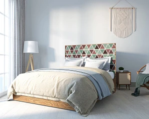 купить Кровать "Berber" 160х200 см 26 принт арт BB41/Print_26