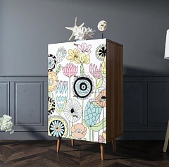 заказать Комод высокий "Berber"  арт BB10/Print_03