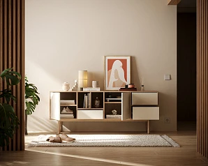 купить стильные Комод с ящиками и дверками "Alice" арт ALC16 в интернет-магазине