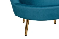 Кресло ракушка Pearl Marine в интерьере