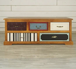 купить стильные Комод «Gouache Birch» горизонтальный арт M10526ETG/1