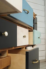 заказать Комод «Aquarelle Birch» 14 ящиков арт RE-13ETG/4 в интернет-магазине