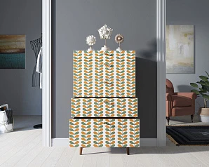 красивые Комод высокий "Berber" 23 принт арт BB10/Print_23