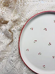 Тарелка "Вишневая" диаметр 19см в интернет-магазине