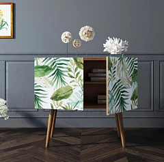 красивые Комод на высоких ножках "Berber" малый принт 4 арт BB13/Print_04