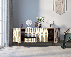 красивые Комод "Berber" удлиненный принт 23 арт BB11/Print_23