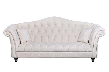 Диван с высокой спинкой Calee Beige в интернет-магазине