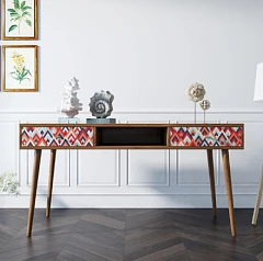 фото Стол рабочий "Berber" принт 2 арт BB18/Print_02 в интерьере