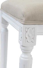 купить Дизайнерский обеденный стул Lotos White в интернет-магазине