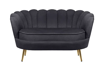 купить красивые Дизайнерский двухместный диван Pearl Double Black