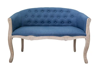 купить Дизайнерский двухместный диван Kandy Double Blue цвет голубой в интернет-магазине