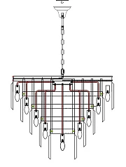 купить Люстра Odeon 5 Rings Silver