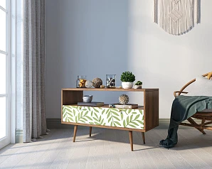 Консоль "Berber" с двумя ящиками принт 28 арт BB22/Print_28