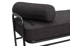 фото Банкетка HUBSCH черная арт 100902