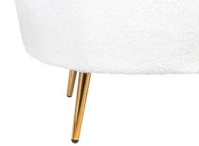 купить Низкое кресло ракушка Pearl цвет белый